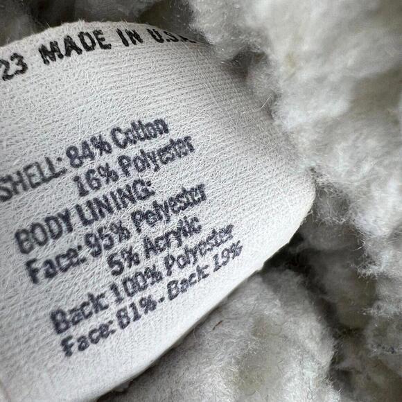 Vintage Levi's Sherpa Lined Corduroy Vest Brown Western Snap Front USA Made Sz L - Picture 2 of 7